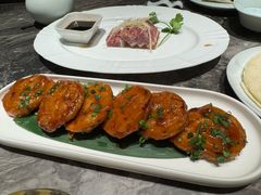 鹅肝酱煎藕夹-平山宴(瘦西湖店)