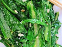 素炒油麦菜-覃记海鲜美食餐厅