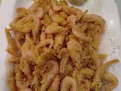 香炸海白虾-龙香居海鲜浑锅家常菜·特色驴肉
