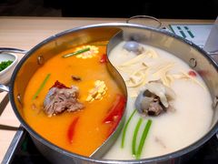 千张筒骨鸳鸯锅-骨之味·筒骨汤火锅(江头店)