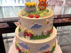 双层蛋糕-兔子妃私人定制蛋糕(城南花苑南区店)
