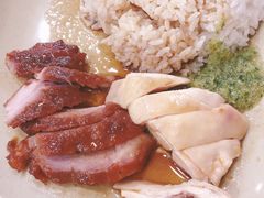 鸡拼叉烧饭-百家鸡味馆(清泰店)