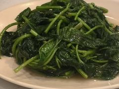 蒜泥地瓜叶-鹿港小镇(黄金店)