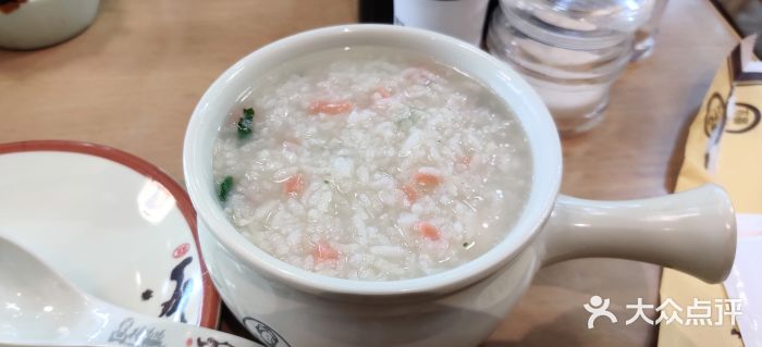 杨妈妈粥店(滑翔路店)虾仁火腿粥图片