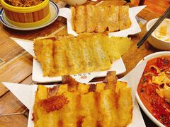 韭黄牛肉锅贴-海富荣锅贴(万象城店)