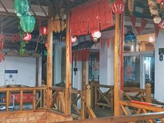 大堂-缘福乡村铁锅炖民宿(八达岭店)