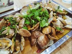 炒花蛤-老虎滩大连海鲜烧烤(建邺云锦路总店)
