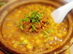 砂锅烂肉耙豌豆-罗妈砂锅(四川成都奎星楼店)