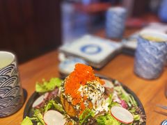 火得很土豆泥温泉蛋沙拉-村上一屋(健翔桥店)