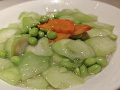 丝瓜毛豆-阿明小菜·海鲜·上海菜(梅陇店)
