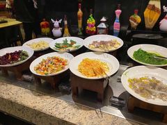 自助取餐区-上海锦江汤臣洲际大酒店壹阶层