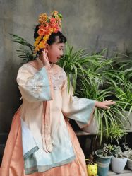 -后宫·古装汉服京剧儿童亲子全家福摄影