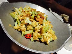 干锅有机花菜-全聚德(江宁店)