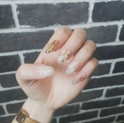 镶钻-朵拉定制美妆美甲