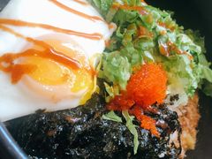 蒜香鱿鱼拌饭-鱼籽村秘制拌饭(崇文门店)