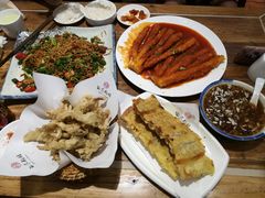 韭黄牛肉锅贴-海富荣·锅贴·陕菜家常菜(阳光城店)