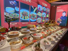 自助调料区-鸽子侯·家宴·平价海鲜(市图书馆店)