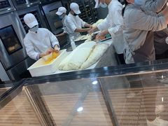 面包甜点陈列柜-木子木水日式烫面包(杭州首店)