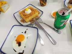 黄金漏奶酥-食运茶餐厅(文化宫店)