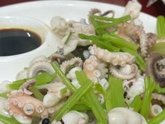 酱爆八爪鱼-吕四渔港码头海鲜餐厅