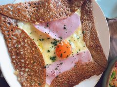 巴黎火腿鸡蛋芝士蘑菇可丽饼-RAC BAR(安福路店)