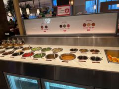 自助调料区-左庭右院鲜牛肉火锅(苏州园区永旺店)