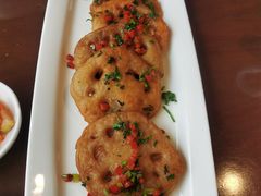 椒盐藕夹-枣子树素餐厅(铂金城店)