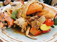 姜葱炒蟹-桥东喜碧海鲜街(水东街店)