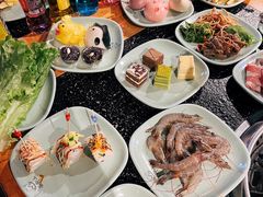 -釜御山海鲜烤肉火锅自助(新城市中心店)