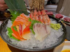 精品刺身拼盘（三拼）-赤坂亭M9和牛烧肉(世博源店)