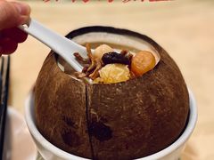 原盅炖椰皇真菌汤-佛有缘素食馆·荔湾老字号(陈家祠首店)
