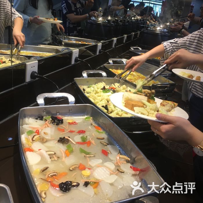 厦门鸿山寺素食自助图片