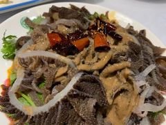 水爆肚-天津乾毓德饭庄·清真传统炒菜·海鲜烧烤(咸阳路店)