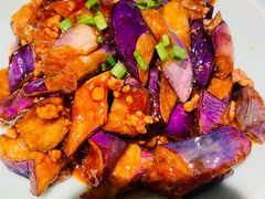 肉沫烧山茄-吕氏疙瘩汤·新派鲁菜(济南万象城店)