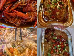 -海盗船. 龙虾烧烤. 酒馆
