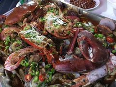 -老码头海鲜烧烤炒菜(广西路店)