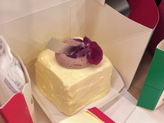 芋泥鲜奶蛋糕-PAOPAO Bakery&Café(港汇店)