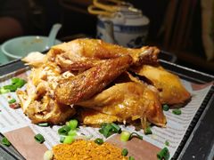龙井茶香脆皮鸡-绿茶餐厅