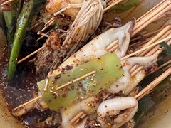 辣卤串串-拈签一笑黄牛肉辣卤串串