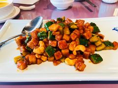 酱爆腰果随缘鸡-天厨妙香素食餐厅(清华店)