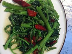 炝炒空心菜-红辣椒·川菜·火锅(科华路店)