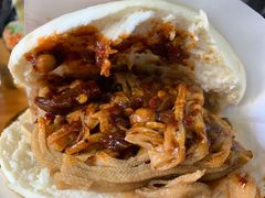 花干鸡蛋酱辣子夹馍-张兴邦擀面皮(禧悦里店)