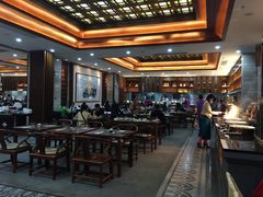 大堂-大佛寺高级素食自助餐厅