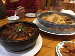 坛焖牛肉筋-大清花饺子(山庄店)