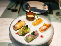 漫步花开彩虹卷-蜜桃花开·中西融合菜E&W(南长街店)