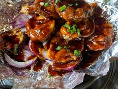 炸茄盒-都江堰石锅鱼