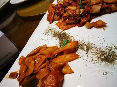 腊八蒜炒牛肉-天津菜馆(南湖店)