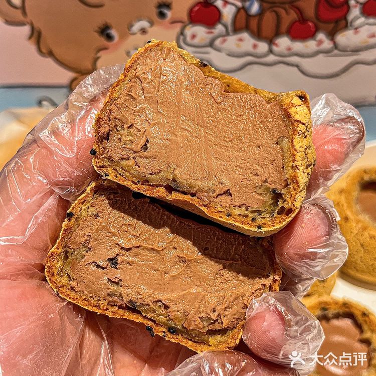 谁发明的巧克力布丁麻薯🍩这么好吃