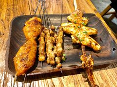 烤翅鱿鱼五花肉串-串大叔炭火烤串·鸡西大冷面刀削面(总店)