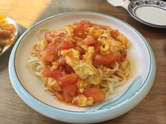 番茄鸡蛋拌面-清真聚陇缘美食餐厅(南横东街店)